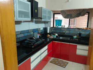 Kitchen in 3 BHK Apartment at Kumar Sophronia, Kalyani Nagar – for Rent
