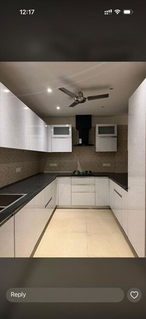Kitchen in 3 BHK Builder Floor at Lajpat Nagar I – for Rent