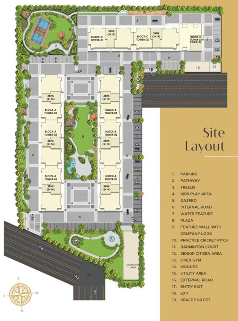 Map Location, stellar-heights 3 Bedroom 1915 Sq.Ft. Apartment In Sanauli Zirakpur 10389344