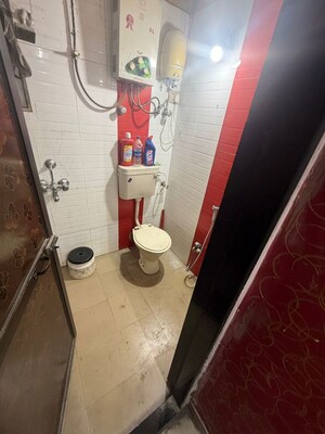 Bathroom in 3 BHK Apartment at Mahakali Kalika Towers, Khopat – for Sale