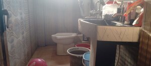 Bathroom in 3 BHK Apartment at Chinar Park – for Sale