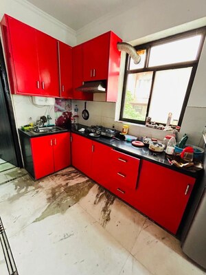 Kitchen in 2 BHK Builder Floor at Palam Vihar Residents Association, Palam Vihar – for Rent