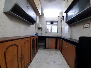 Kitchen in 3 BHK Apartment at Doordarshan CHS, Goregaon East – for Rent