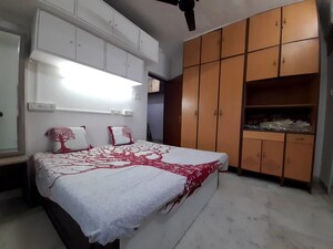 Bedroom in 3 BHK Apartment at Doordarshan CHS, Goregaon East – for Rent