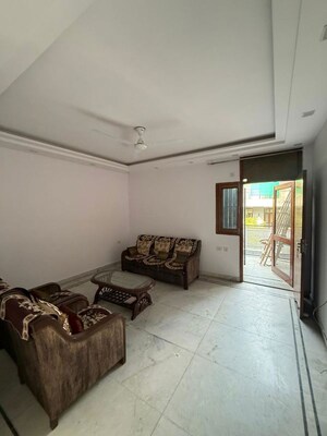 Bedroom in 2 BHK Builder Floor at Kalkaji – for Rent