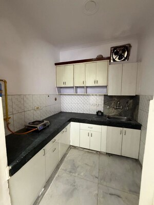 Kitchen in 2 BHK Builder Floor at Kalkaji – for Rent