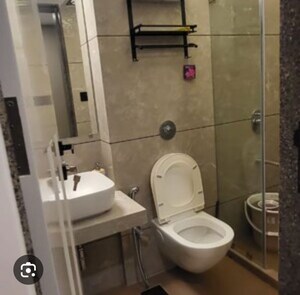 Bathroom in 2 BHK Apartment at Lodha Amara, Kolshet Road – for Sale