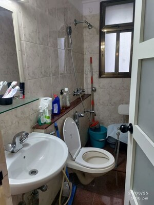 Attached Bathroom in 2 BHK Apartment at K Raheja Vihar, Powai – for Rent