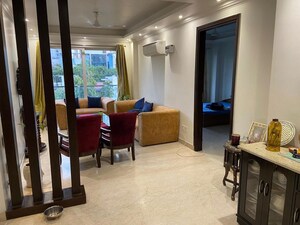 Living Room in 3 BHK Apartment at Sector 7 Dwarka – for Rent