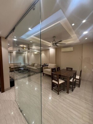 Dining area in 3 BHK Builder Floor at South Extension ii – for Rent