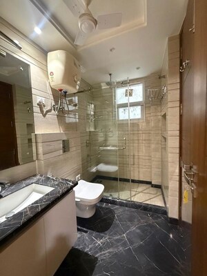 Bathroom in 3 BHK Builder Floor at South Extension ii – for Rent
