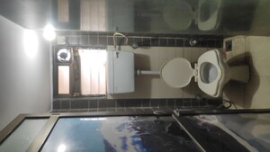 Bathroom in 1 BHK Apartment at Hiranandani Princeton CHS, Powai – for Rent