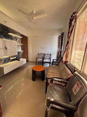 Living Room in 1 BHK Apartment at Mamurdi – for Sale