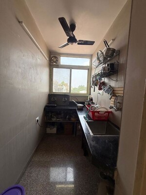 Kitchen in 1 BHK Builder Floor at Kalkaji – for Rent