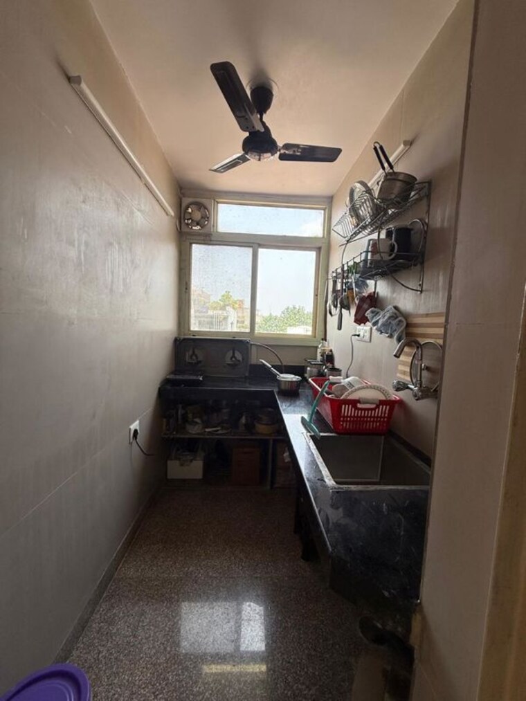Kitchen, kalkaji 1 Bedroom 1000 Sq.Ft. Builder Floor In Kalkaji Delhi 10389711