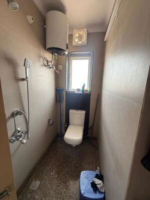 Bathroom in 1 BHK Builder Floor at Kalkaji – for Rent