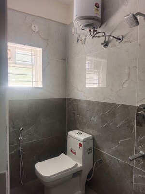 Bathroom in 3 BHK Apartment at Kavya Enclave, Kasavanahalli – for Rent