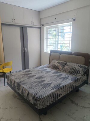 Bedroom in 3 BHK Apartment at Kavya Enclave, Kasavanahalli – for Rent