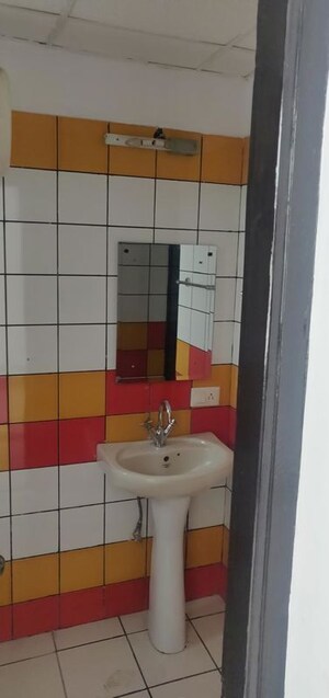 Bathroom in 3 BHK Apartment at Omaxe Heights Gomti Nagar, Gomti Nagar – for Rent