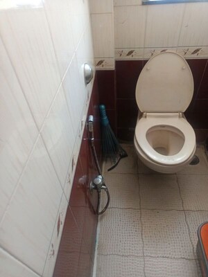 Bathroom in 2 BHK Apartment at Eff Jumbo Darshan CHS, Andheri East – for Rent