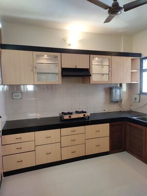 Kitchen in 2 BHK Apartment at Shriram Nagar CHS, Aundh – for Rent