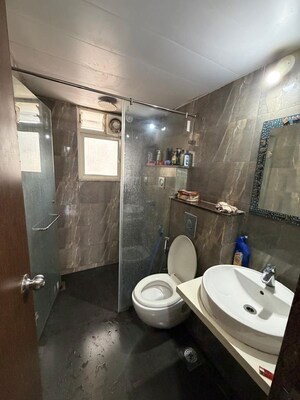 Bathroom in 2.5 BHK Apartment at Pharande Puneville, Punawale – for Rent