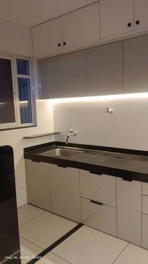 Kitchen in 2.5 BHK Apartment at Pharande Puneville, Punawale – for Rent