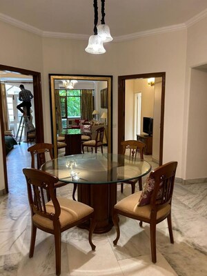 Living Room in 4 BHK Builder Floor at Vasant Vihar – for Rent