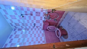 Bathroom in 3 BHK Apartment at Dilshad Colony – for Sale