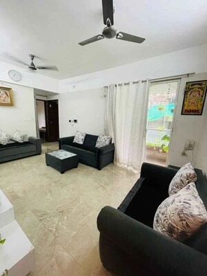 Living Room in 2 BHK Apartment at Hari Om Complex, Nalasopara West – for Rent