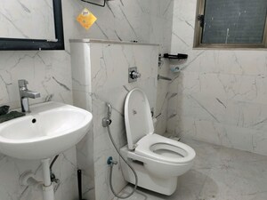 Bathroom in 2 BHK Apartment at Runwal Bliss, Kanjurmarg East – for Rent