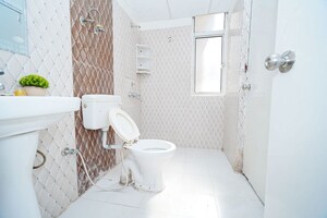 Bathroom in 3.5 BHK Apartment at Galaxy North Avenue, Gaur City 1 – for Sale