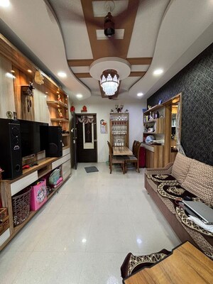 Kitchen in 1 BHK Apartment at Parsik Nagar – for Sale
