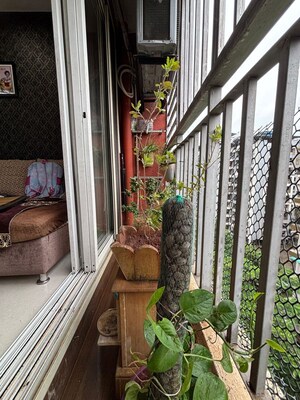 Balcony in 1 BHK Apartment at Parsik Nagar – for Sale