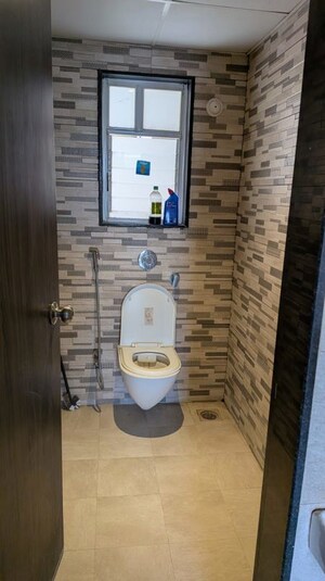 Bathroom in 2 BHK Apartment at Jhamtani Vision Ace Phase 2, Tathawade – for Rent