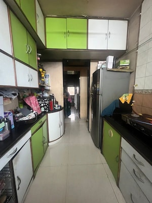 Kitchen in 2 BHK Apartment at Parsik Nagar – for Sale