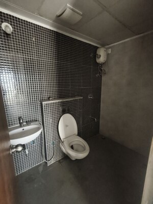 Bathroom in 2 BHK Apartment at Lodha Downtown, Dombivli East – for Rent