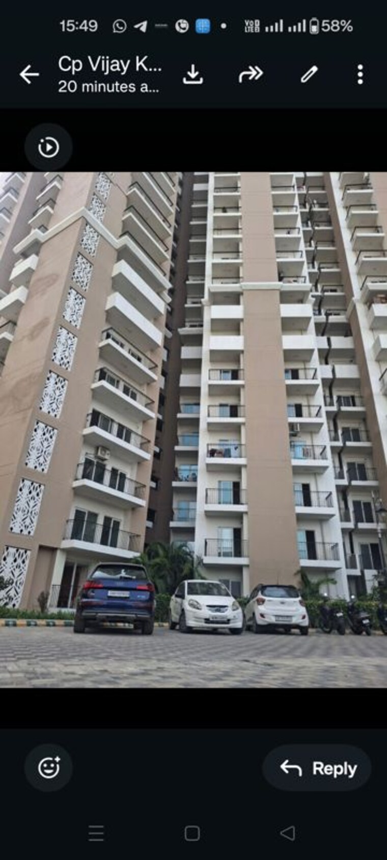 Exterior View, omkar-royal-nest 2 Bedroom 895 Sq.Ft. Apartment In Tech Zone 4 Greater Noida Greater Noida 10390087