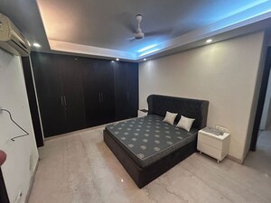 Bedroom in 3 BHK Builder Floor at Chittaranjan Park – for Rent