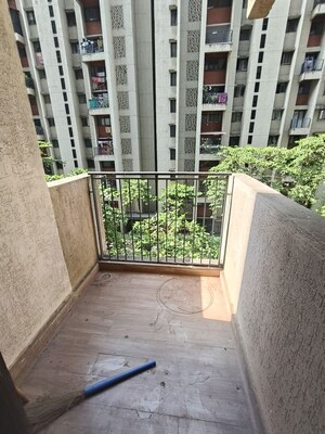 Balcony in 1.5 BHK Apartment at Lodha Lakeshore Greens, Dombivli East – for Rent