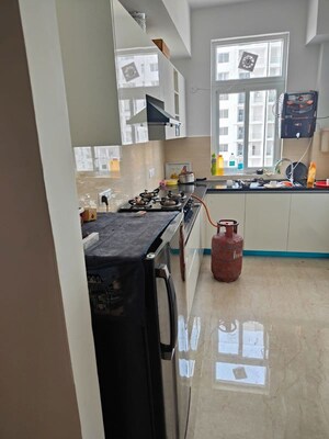 Kitchen in 2 BHK Apartment at Omaxe Lake, North Mullanpur – for Rent