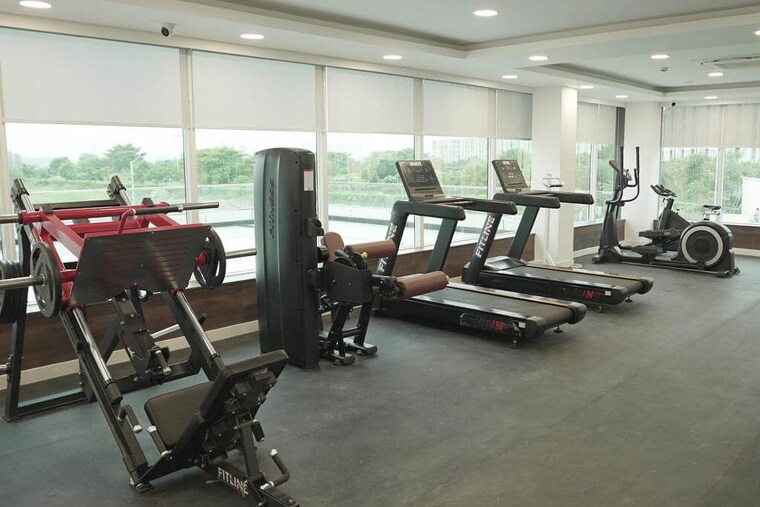 Gym, wave-executive-floors 2 Bedroom 840 Sq.Ft. Apartment In Wave City Ghaziabad 10390116