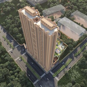 2 BHK Apartment – Exterior View View at Rutu City, Thane West - for Sale
