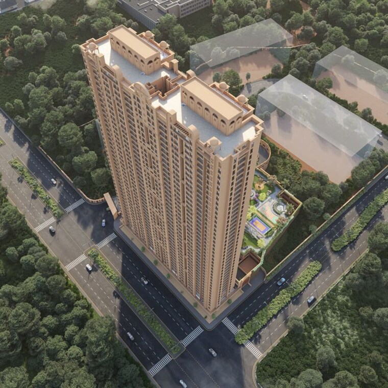 Exterior View, rutu-city 2 Bedroom 745 Sq.Ft. Apartment In Thane West Thane 10390108