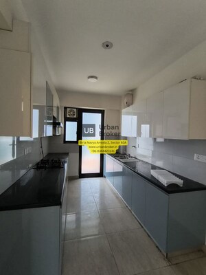 Kitchen in 3 BHK Apartment at Adani Samsara Vilasa, Sector 63 – for Rent