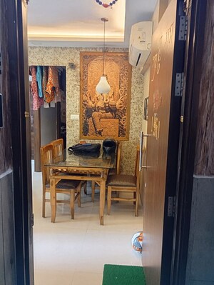 Living Room in 2 BHK Apartment at Kolshet Industrial Area – for Sale