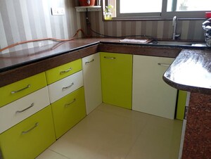 Kitchen in 2 BHK Apartment at Kolshet Industrial Area – for Sale
