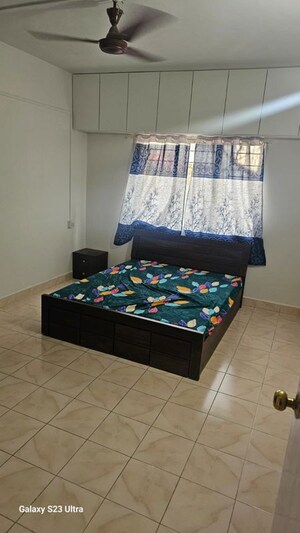 Bedroom in 2 BHK Apartment at Pethkar Samrajya, Kothrud – for Rent