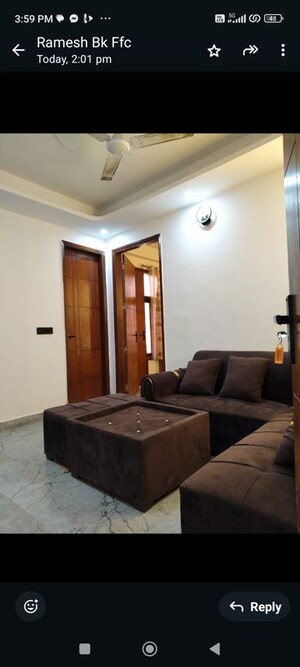 Bedroom in 2 BHK Apartment at Sainik Farm – for Rent