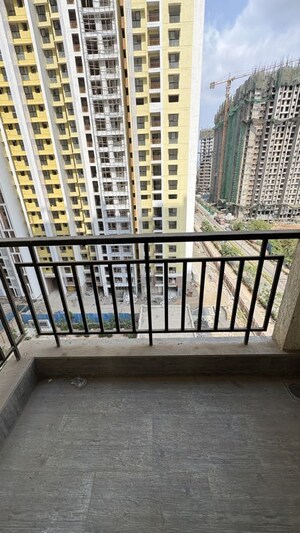 Balcony in 2 BHK Apartment at Runwal Gardens Phase 3, Dombivli East – for Rent